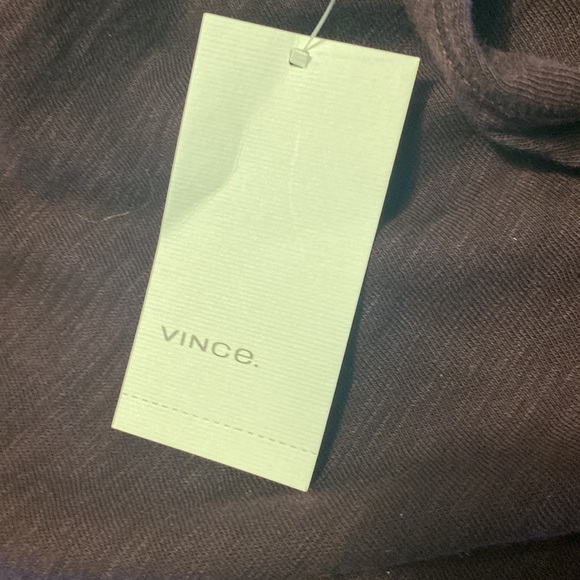 MENS VINCE MAROON LONG SLEEVE TEE W BUTTONS! - Picture 5 of 5